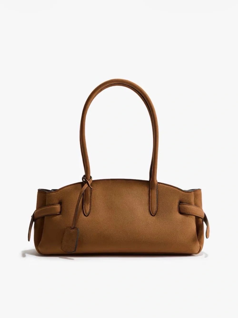 H&M Brown Shoulder Tote Bag